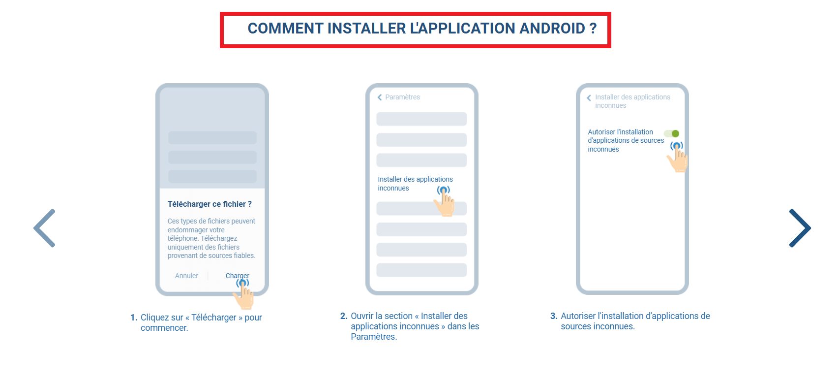 Les étapes à accomplir pour parier via 1xBet mobile app